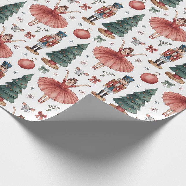 Papel De Presente Balé Natal (Ponta)