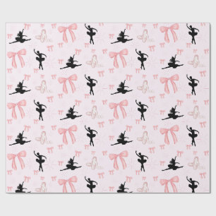 Papel De Presente Ballerina Arcos e Ballet