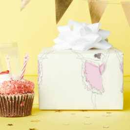 Papel De Presente Ballerina Gift
