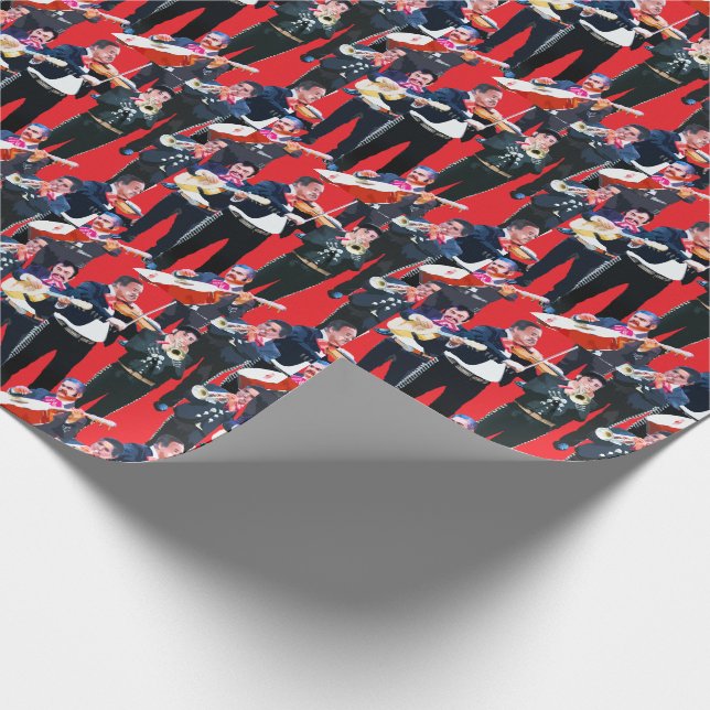 Papel De Presente Banda de Mariachi Mexicana (Ponta)