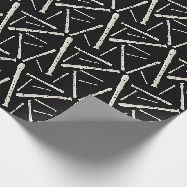 Papel De Presente Banda de Músicas em Gravador (Ponta)