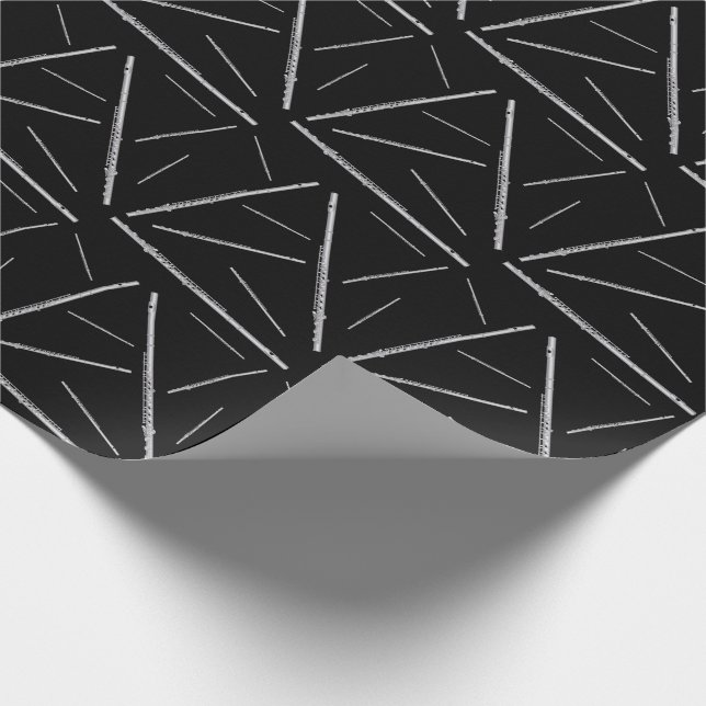 Papel De Presente Banda de Professores de Música Flute Musical (Ponta)