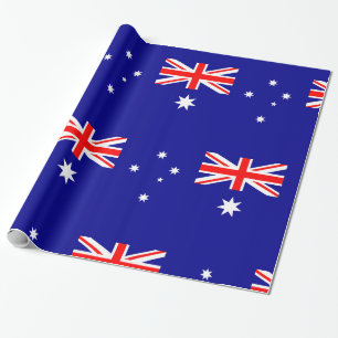 Papel De Presente Bandeira australiana