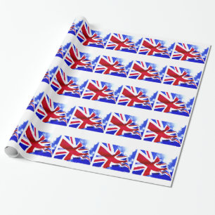 PAPEL DE PRESENTE BANDEIRA BRITÂNICA