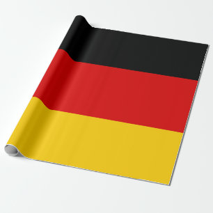 Papel De Presente Bandeira da Alemanha (Deutschland)