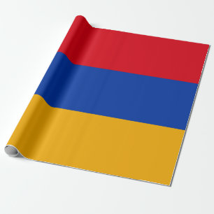 Papel De Presente Bandeira da Armênia