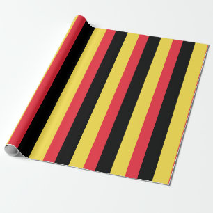Papel De Presente Bandeira da Bélgica
