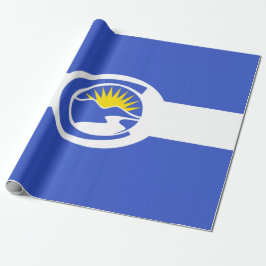 Papel De Presente Bandeira da Cidade do Centenário (Colorado)