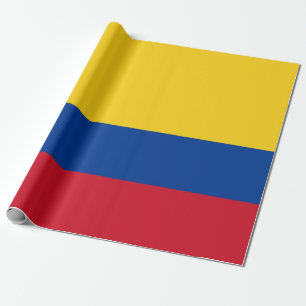Papel De Presente Bandeira da Colômbia