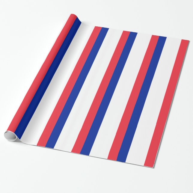 Papel De Presente Bandeira da França; Bandeira francesa, Drapeau de  (Desenrolado)