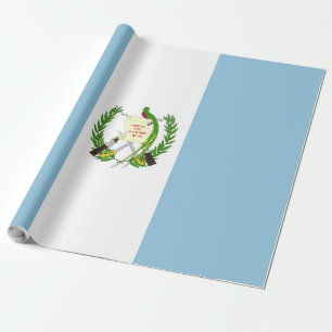 Papel De Presente Bandeira da Guatemala