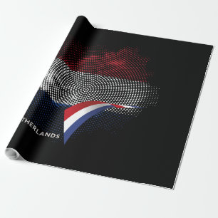 Papel De Presente bandeira da Holanda