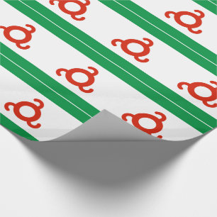 Papel De Presente Bandeira da Inguchétia
