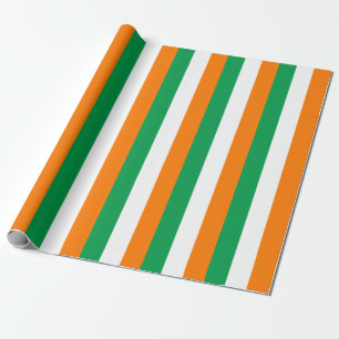 Papel De Presente Bandeira da Irlanda