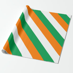 Papel De Presente Bandeira da Irlanda