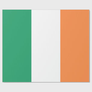 Papel De Presente Bandeira da Irlanda: Estandarte Irlandês, Reino Un