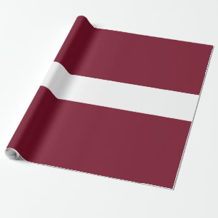 Papel De Presente Bandeira da Letónia