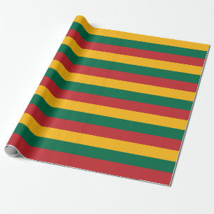 Papel De Presente Bandeira da Lituânia