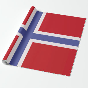 Papel De Presente Bandeira da Noruega