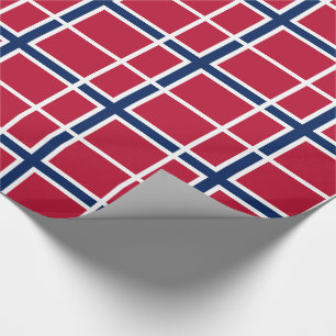 Papel De Presente Bandeira da Noruega