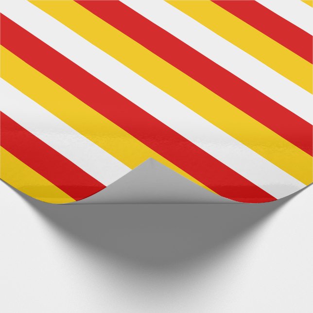 Papel De Presente Bandeira da Ossétia do Sul (Ponta)