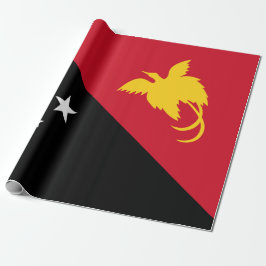 Papel De Presente Bandeira da Papua-Nova Guiné