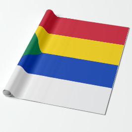 Papel De Presente Bandeira da Religião Drusos