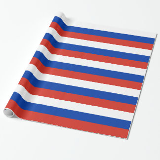 Papel De Presente Bandeira da Rússia - Ф л а Р о г с с и и Т - р и к