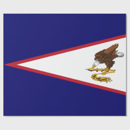 Papel De Presente Bandeira da Samoa Americana