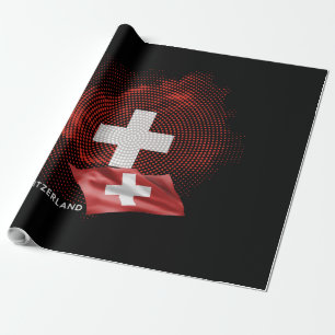 Papel De Presente bandeira da Suíça