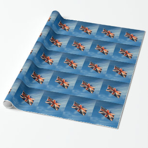Papel De Presente Bandeira da União