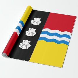 Papel De Presente Bandeira de Bedfordshire (Condado de England, Rein