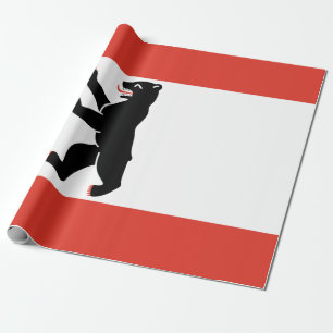 Papel De Presente Bandeira de Berlim (cidade alemã)