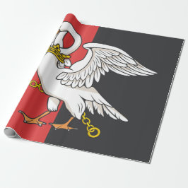 Papel De Presente Bandeira de Buckinghamshire (distrito do Reino Uni