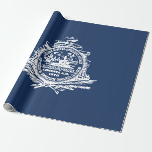Papel De Presente Bandeira de Charleston (Carolina do Sul)