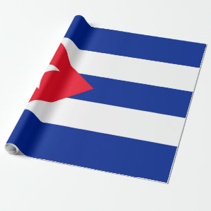 Papel De Presente Bandeira de Cuba