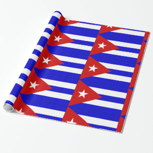 Papel De Presente Bandeira de Cuba