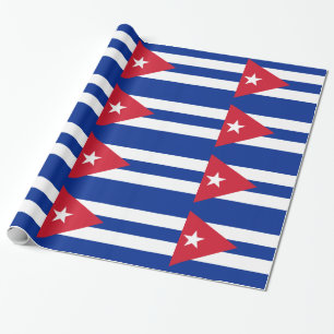 Papel De Presente Bandeira de Cuba