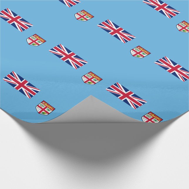 Papel De Presente Bandeira de Fiji (Ponta)