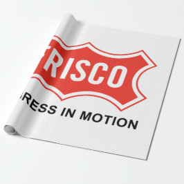 Papel De Presente Bandeira de Frisco (Cidade do Texas)