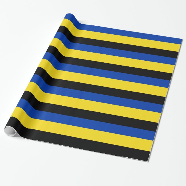 Papel De Presente Bandeira de Gelderland (Desenrolado)