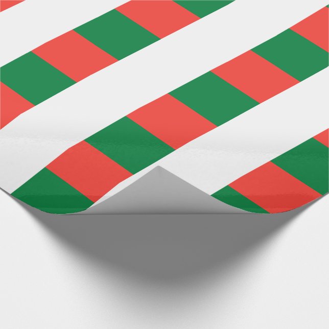 Papel De Presente Bandeira de Madagáscar (Ponta)