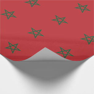 Papel De Presente Bandeira de Marrocos