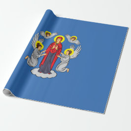 Papel De Presente Bandeira de Minsk (Bielorrússia)
