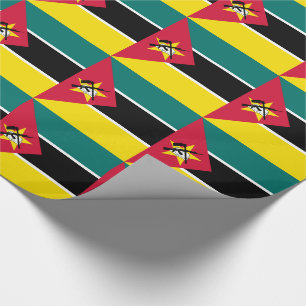 Papel De Presente Bandeira de Moçambique