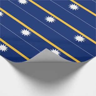Papel De Presente Bandeira de Nauru