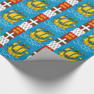 Papel De Presente Bandeira de São Pedro e Miquelão