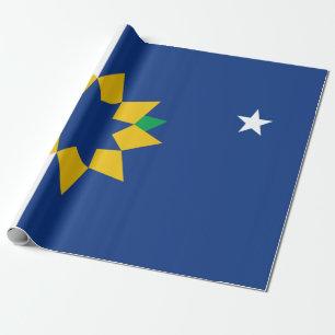Papel De Presente Bandeira de Topeka (Kansas)