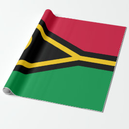 Papel De Presente Bandeira de Vanuatu