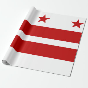 Papel De Presente bandeira de Washington DC